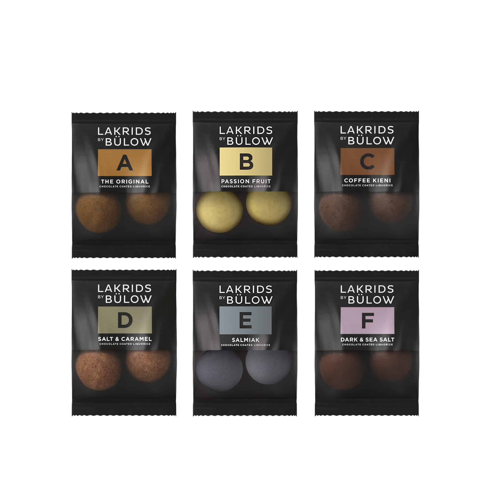 Lakrids flowpacks (2 stk) – 250 stk.